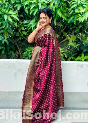 Japani Silk Sharee with Blouse Piece